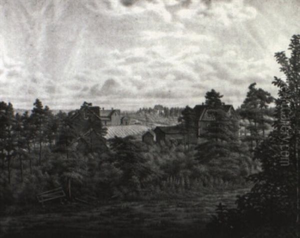Farmhouses In Autumn - view 1