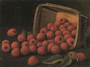 Basket Of Raspberries Basket Of Raspberries