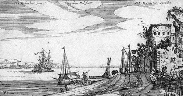 Iv: Italienische Hafenansicht - view 1