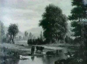 The Watering Hole by Levi Wells Prentice