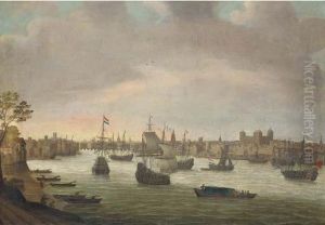 View Of The Thames From Southwark