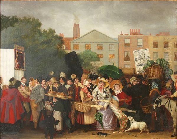 A Throng In Leicester Square - view 1