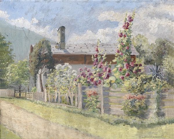 Bauerngarten Mit Malven - view 1
