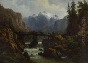 Gebirgsbach Im Stanzer Tal by Otto Press
