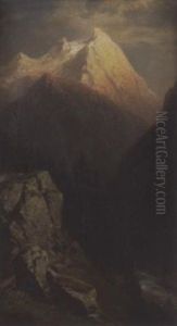 Engadiner Landschaft by Otto Press