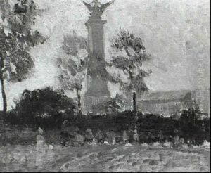Tower, Monument Park by May Wilson Preston