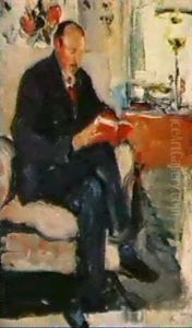 Portrait Of Ernest Lawson by May Wilson Preston