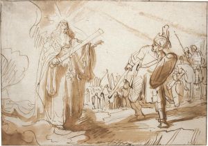 The Messenger Of God Appears To Joshua