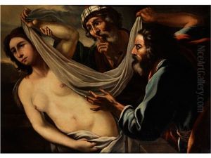 Susanna Und Die Alten by Gregorio Preti