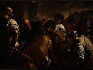 Martyrium Des Heiligen Januarius by Mattia Preti