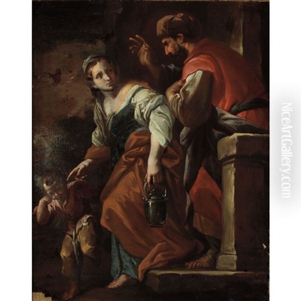 The Expulsion Of Hagar - view 1