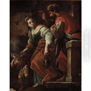 The Expulsion Of Hagar by Mattia Preti