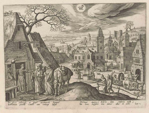 The Months Of The Year, With Scenes From The Life Of Christ by Hans Bol