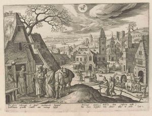 The Months Of The Year, With Scenes From The Life Of Christ by Hans Bol