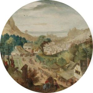 The Grape Harvest by Hans Bol