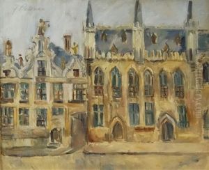 The Old Town by Florenta Pretorian