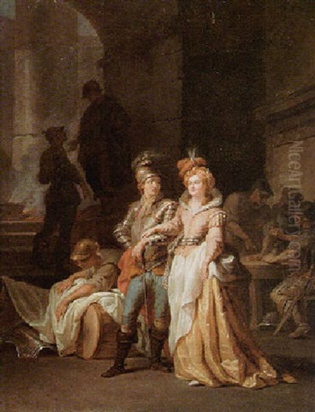 A Soldier With A Turkish Courtesan - view 1