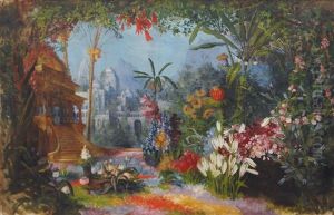 Indian Landscape In Bloom by Hermione von Preuschen