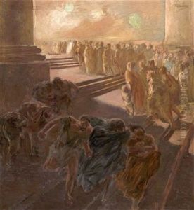 Driving The Merchants Out Of The Temple