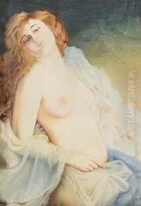 Lo Scialle Bianco by Gaetano Previati