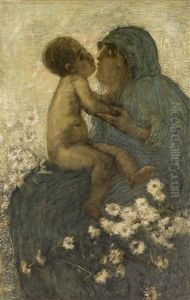 Mutterliebe by Gaetano Previati