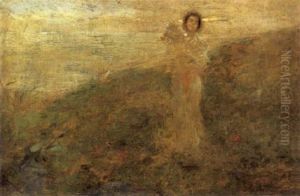 La Passeggiata by Gaetano Previati