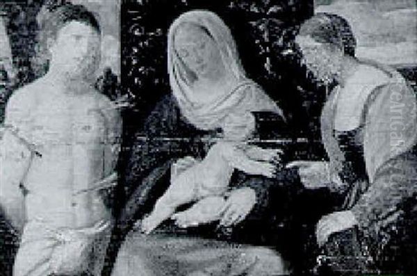 The Madonna And Child With Saints Catherine Of Alexandria And Sebastian - view 1