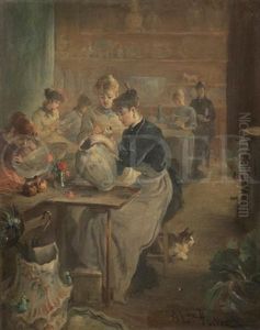 La Manufacture De Faience, L"atelier De Peinture