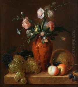 Blumen- Und Fruchtestillleben Blumen- Und Fruchtestillleben