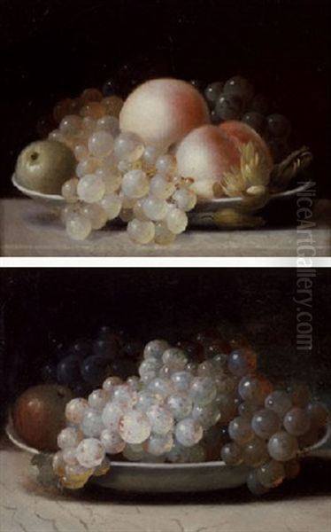 Still Lifes Of Grapes And Other Fruit In A Bowl - view 1