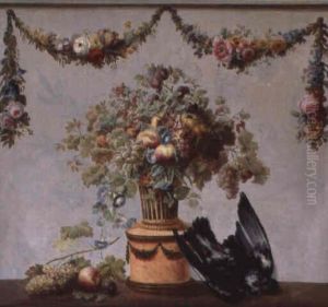 Bouquet De Fleurs by Jean Louis Prevost