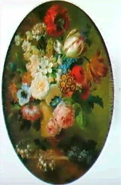 Bouquet De Fleurs Dans Un Vase - view 1