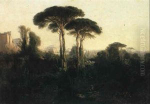 Ansicht Von Rom by Franck Jean Henri Marie Prevost-Ritter