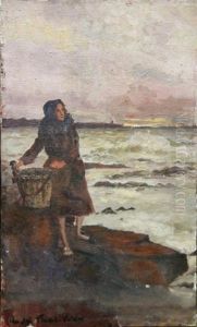 Bretonne Au Panier by Andre Prevot-Valeri