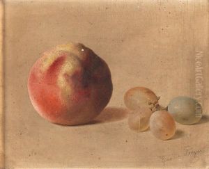 A Peach And Grapes A Peach And Grapes