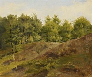 Waldlandschaft by Johann Wilhelm Preyer