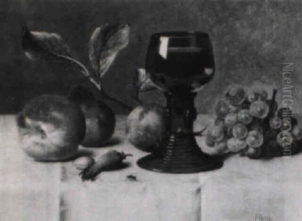 Stilleben Mit Fruchten Und Romer - view 1