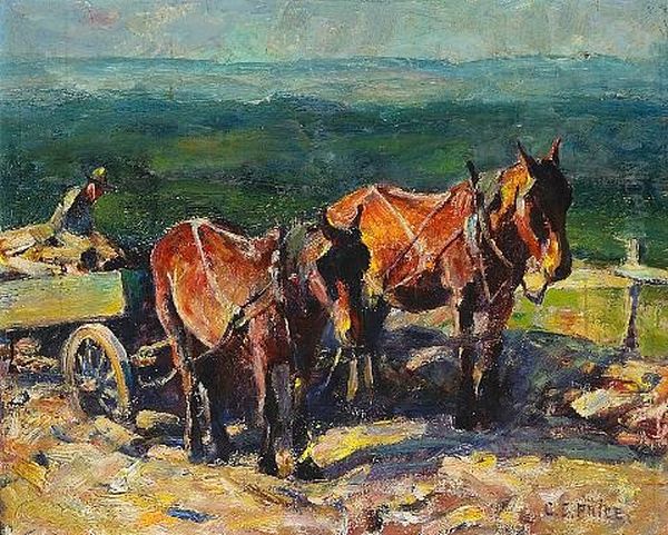 Hauling Rock - view 1