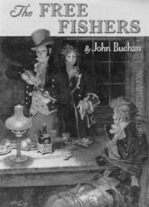 Standing Couple And Bound Prisoner