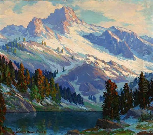 Sunlight On Sierra Slopes - view 1