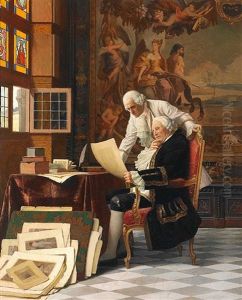 Der Kunstsammler by Alois Heinrich Priechenfried