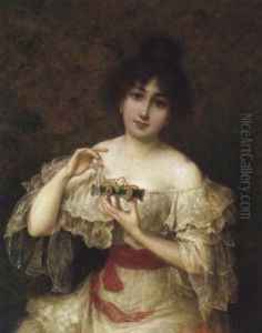 Die Schmuckschatulle by Alois Heinrich Priechenfried