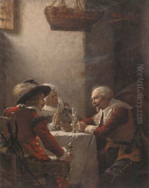 A Military Discussion - view 1