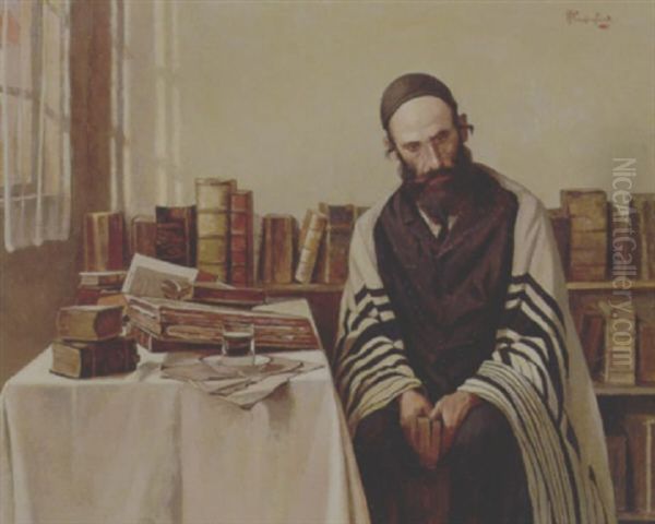 Rabbi In Contemplation - view 1