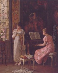 The Recital by Alois Heinrich Priechenfried