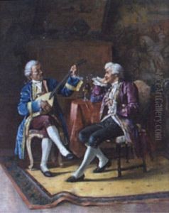 The Recital by Alois Heinrich Priechenfried