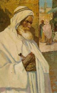 Arabs In A North African Street