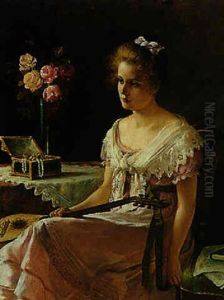 A Portrait Of A Young Girl A Portrait Of A Young Girl