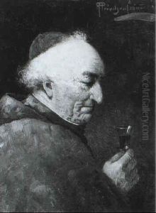Ein Kostliches Schnapschen by Alois Heinrich Priechenfried