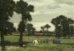 Green Summertime by Bertram Walter Priestman